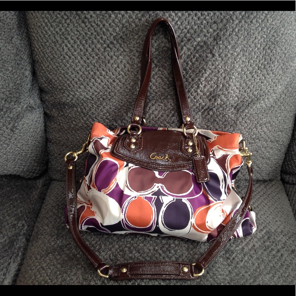 Coach Ashley Sateen bag
